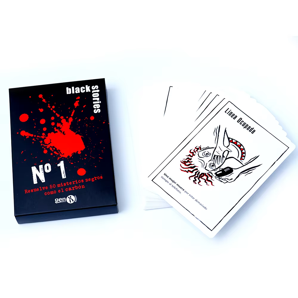 Black Stories Juego de Mesa. - Imagen 3